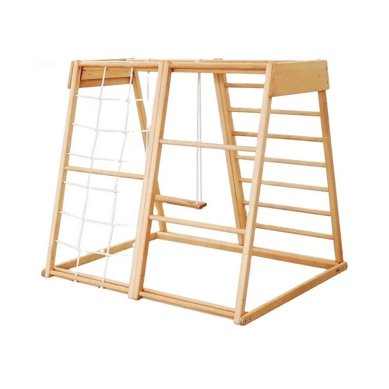 Kids Outdoor Climbing Frame - Escada de Corda para Crianças, Brinquedos