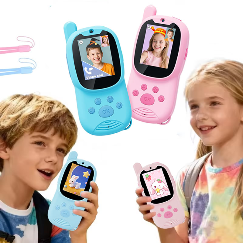 Kids Outdoor Voices - Walkie-Talkie Infantil 2 Unidades com Tela