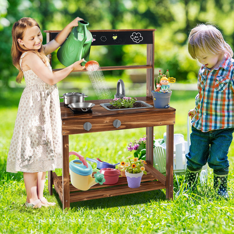Kids Outdoor Sink - Cozinha de Lama para Crianças com