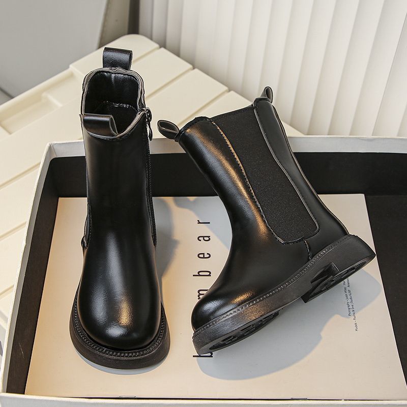 Kids Outdoor Zipline - Crianças moda botas curtas 2026 outono