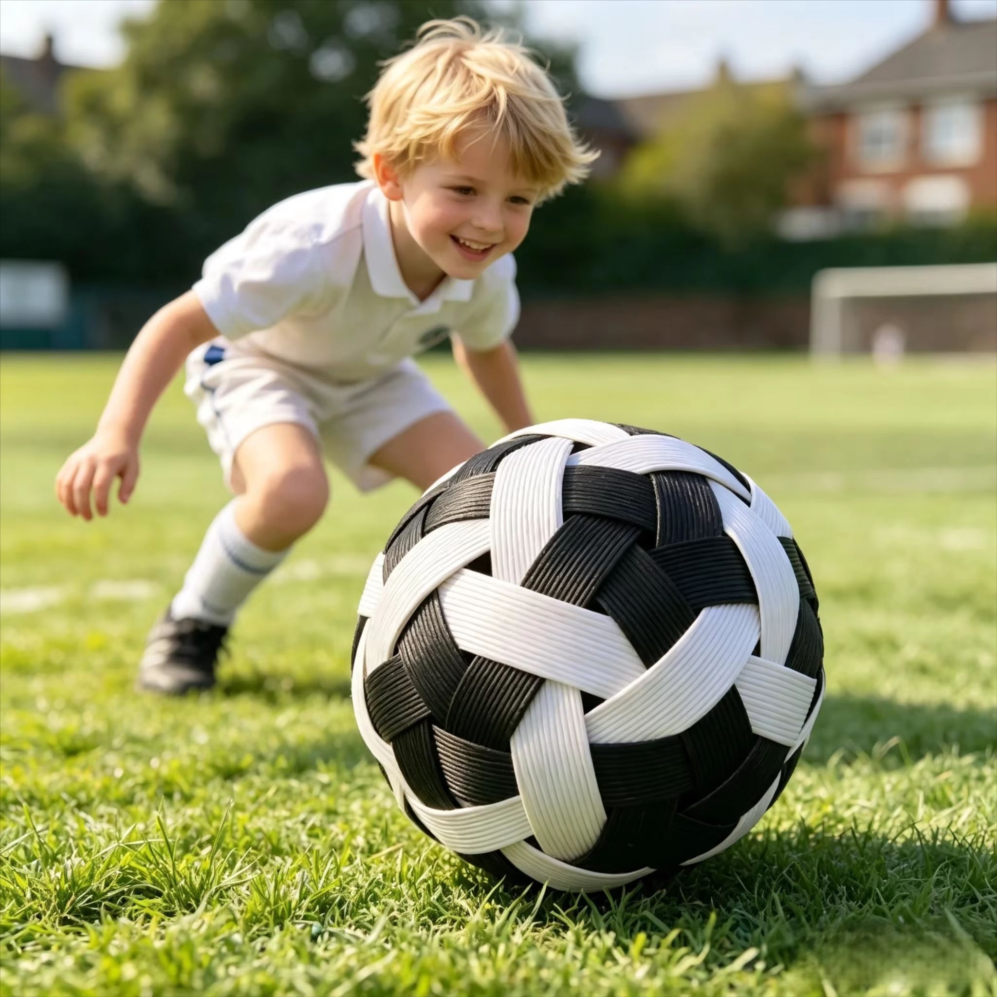 Play Kids Outdoor - Bola de Sepak Takraw de Rattan