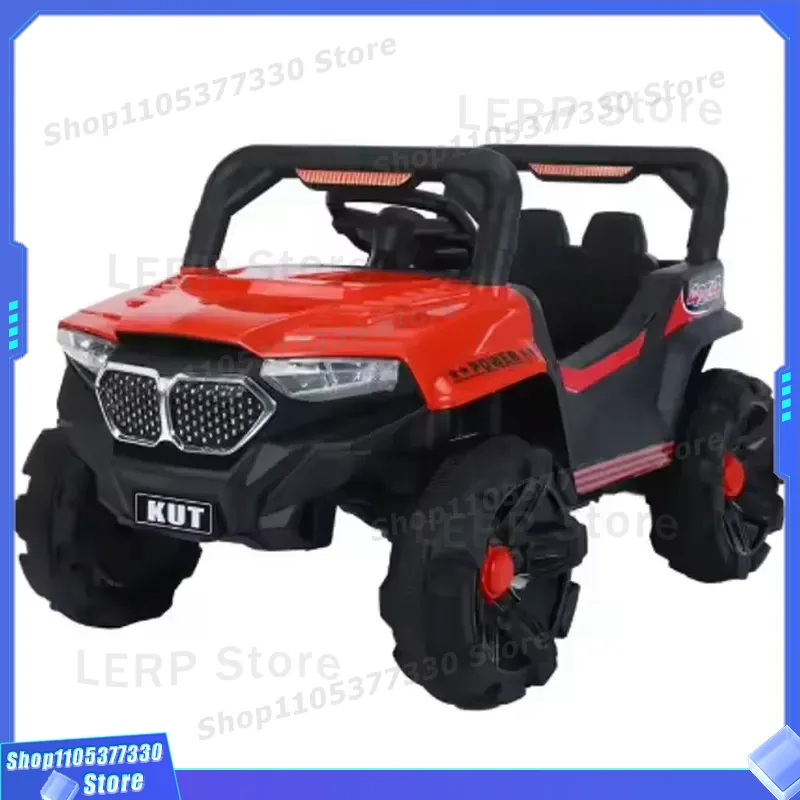 Kids Outdoor Ride On - Carro elétrico infantil de 4 rodas,