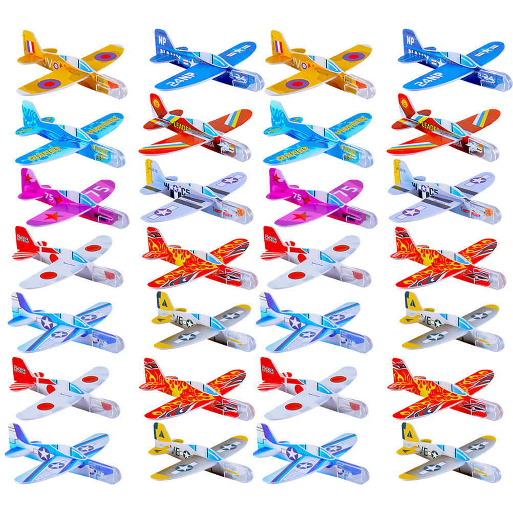 Play Kids Outdoor - 30 Peças de Aviões Pequenos para