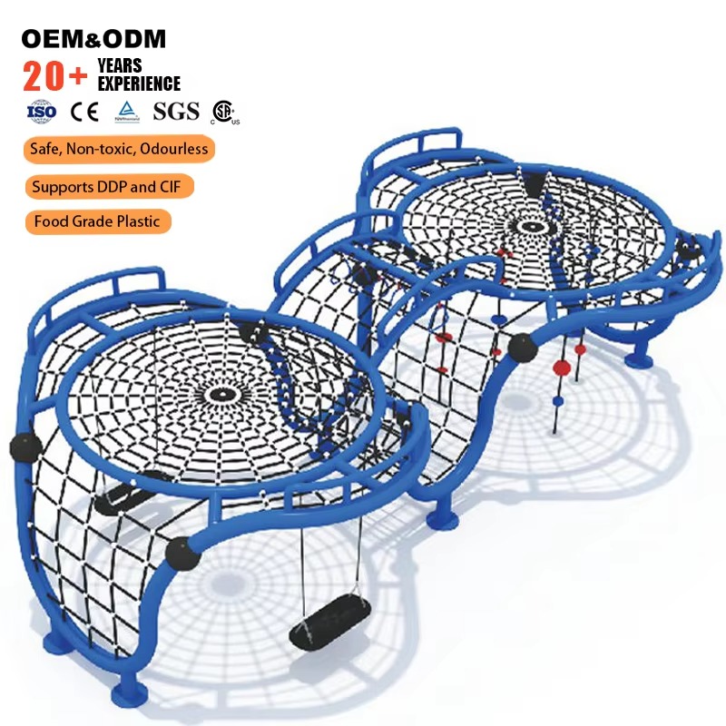 Kids Outdoor Climbing Frame - Conjunto de Equipamentos de Playground para