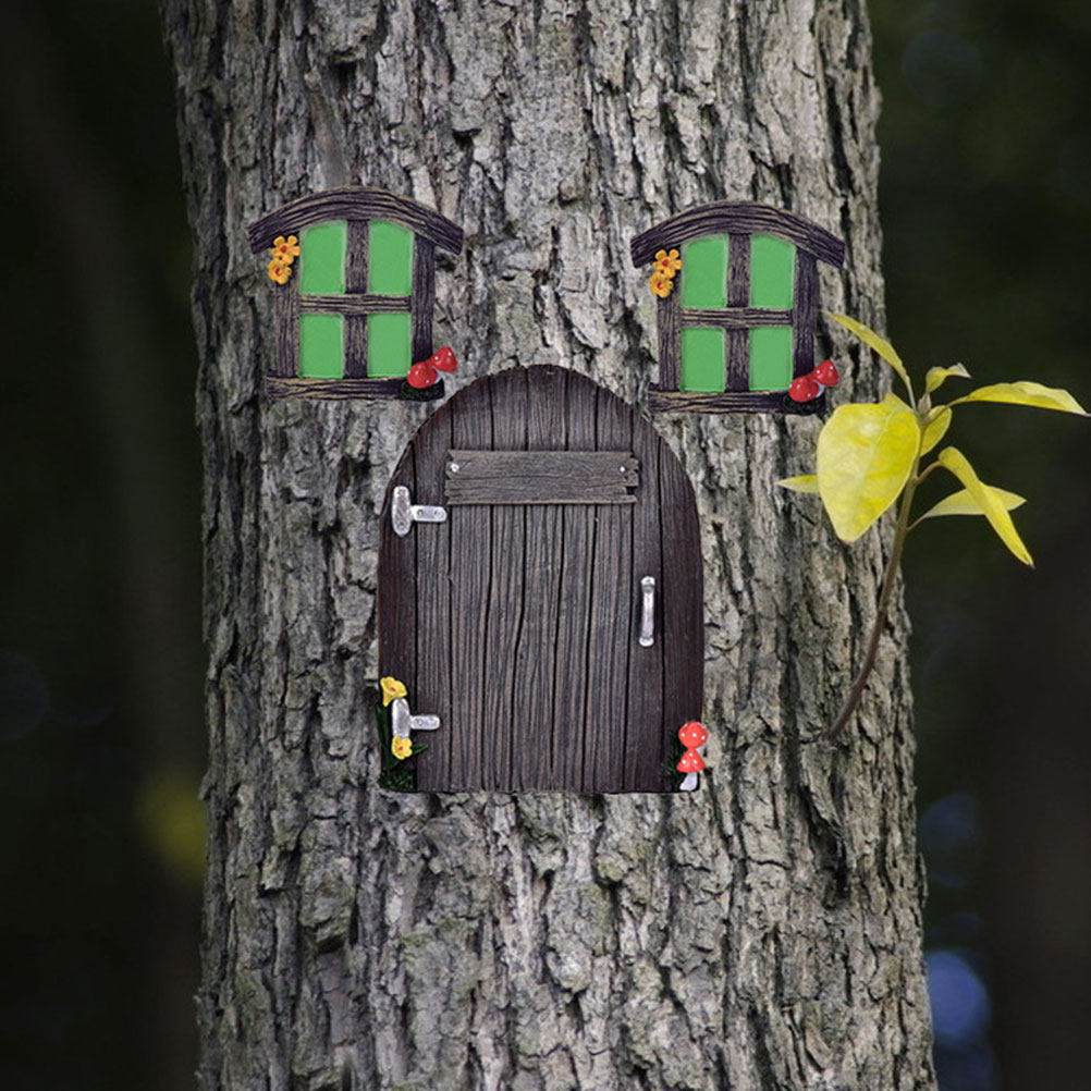 Play Kids Outdoor - Conjunto de Estátuas de Resina para