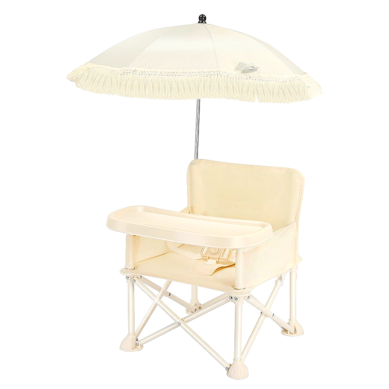 Kids Outdoor Umbrella Chair - Assento de reforço para bebês, cadeira