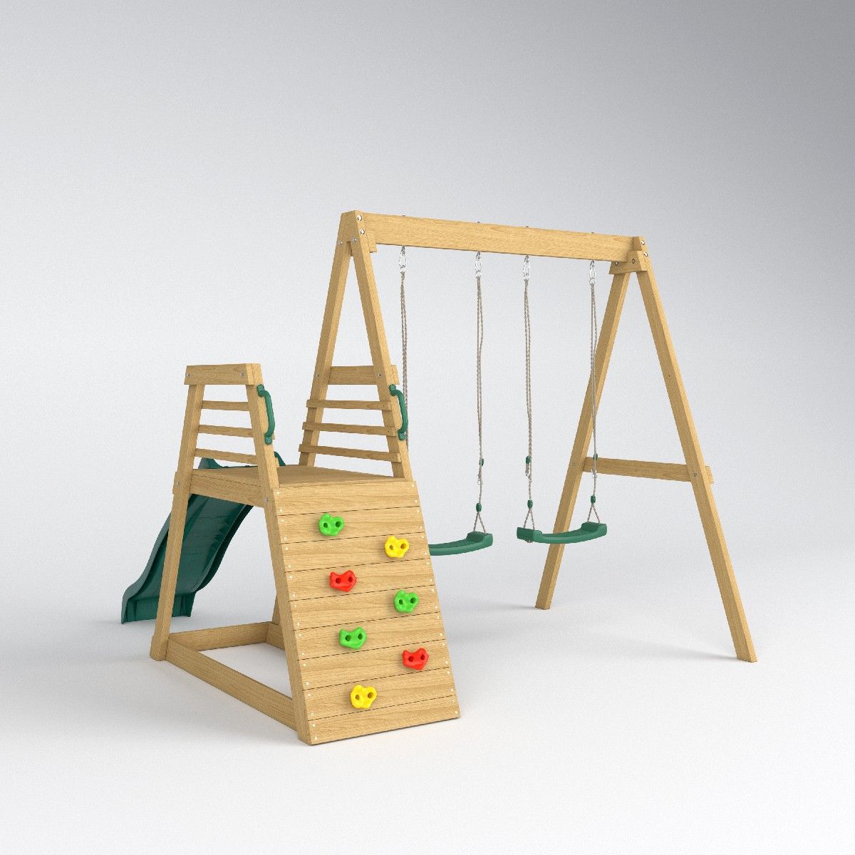 Kids Outdoor Swing Set - 2026 Playground Infantil Inflável e de