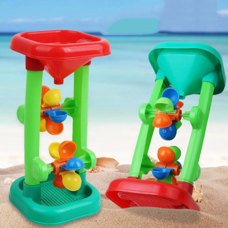 Kids Outdoor Nature Play - Brinquedo temporizador areia roda dupla para