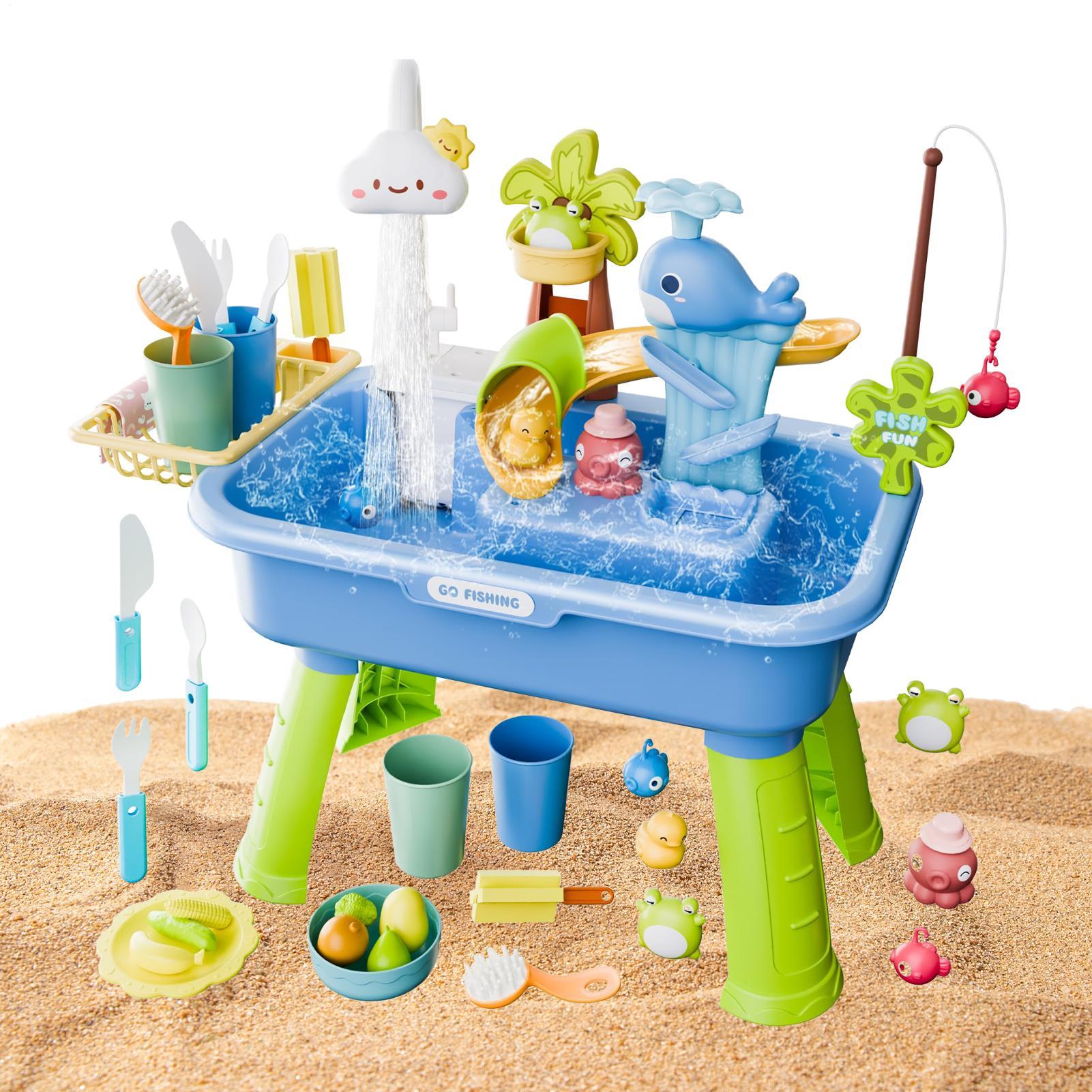 Kids Outdoor Sink - Brinquedos de Cozinha Elétricos Infantis: Diversão