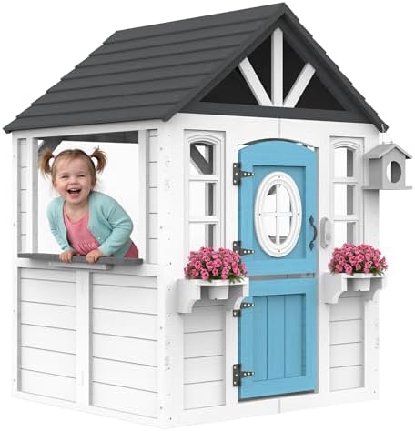 Kids Outdoor Sink - Casa de Brinquedo de Madeira para