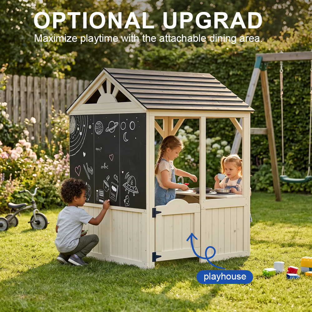 Conjunto de Brinquedos de Made - Kids Outdoor Wooden Table avaliação e preço