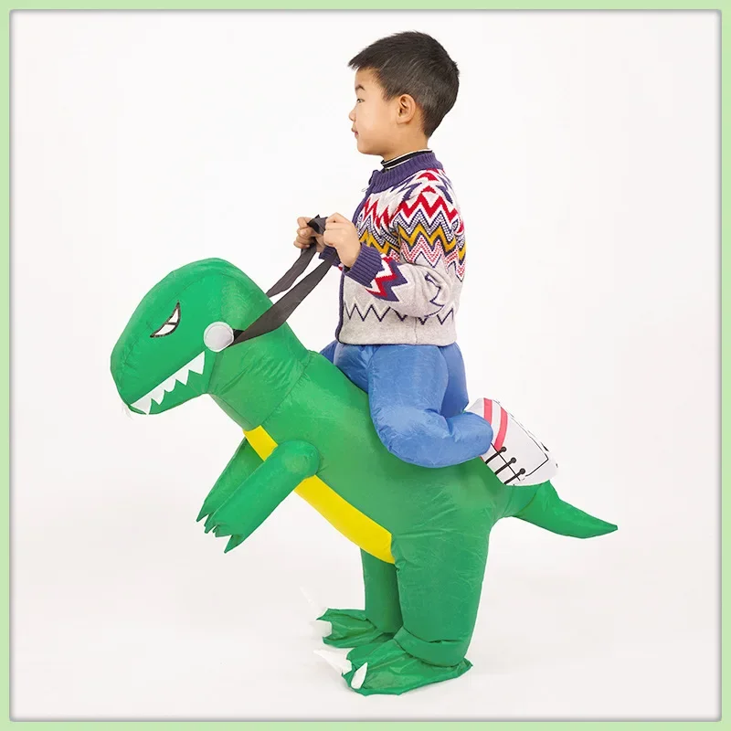 Fantasia Inflável de Dinossaur - Kids Outdoor Ride On avaliação e preço