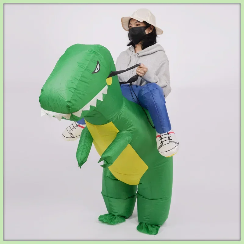 Fantasia Inflável de Dinossaur - Kids Outdoor Ride On avaliação e preço