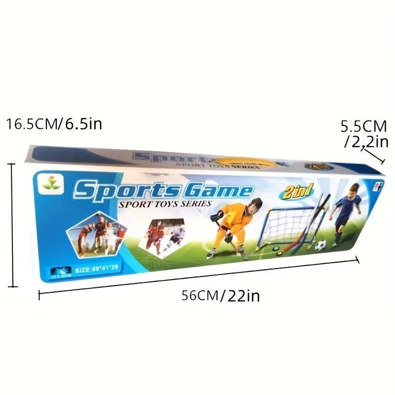 Conjunto de Gol de Hóquei e Fu - Kids Outdoor Hockey Sticks avaliação e preço