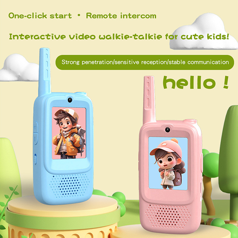 2 pçs vídeo walkie talkies par - Kids Outdoor Voices avaliação e preço