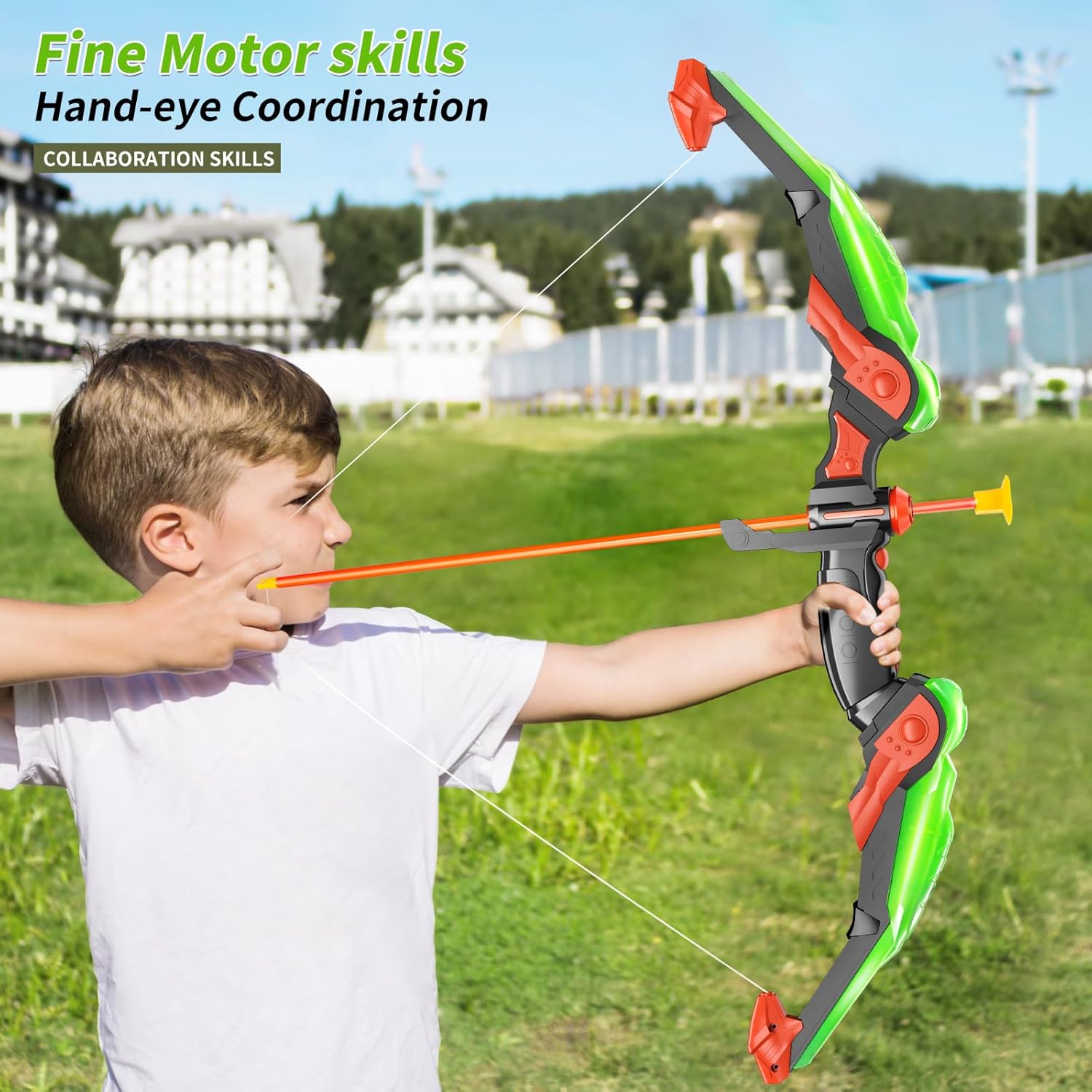 Conjunto de arco e flecha para - Kids Outdoor Archery Set avaliação e preço