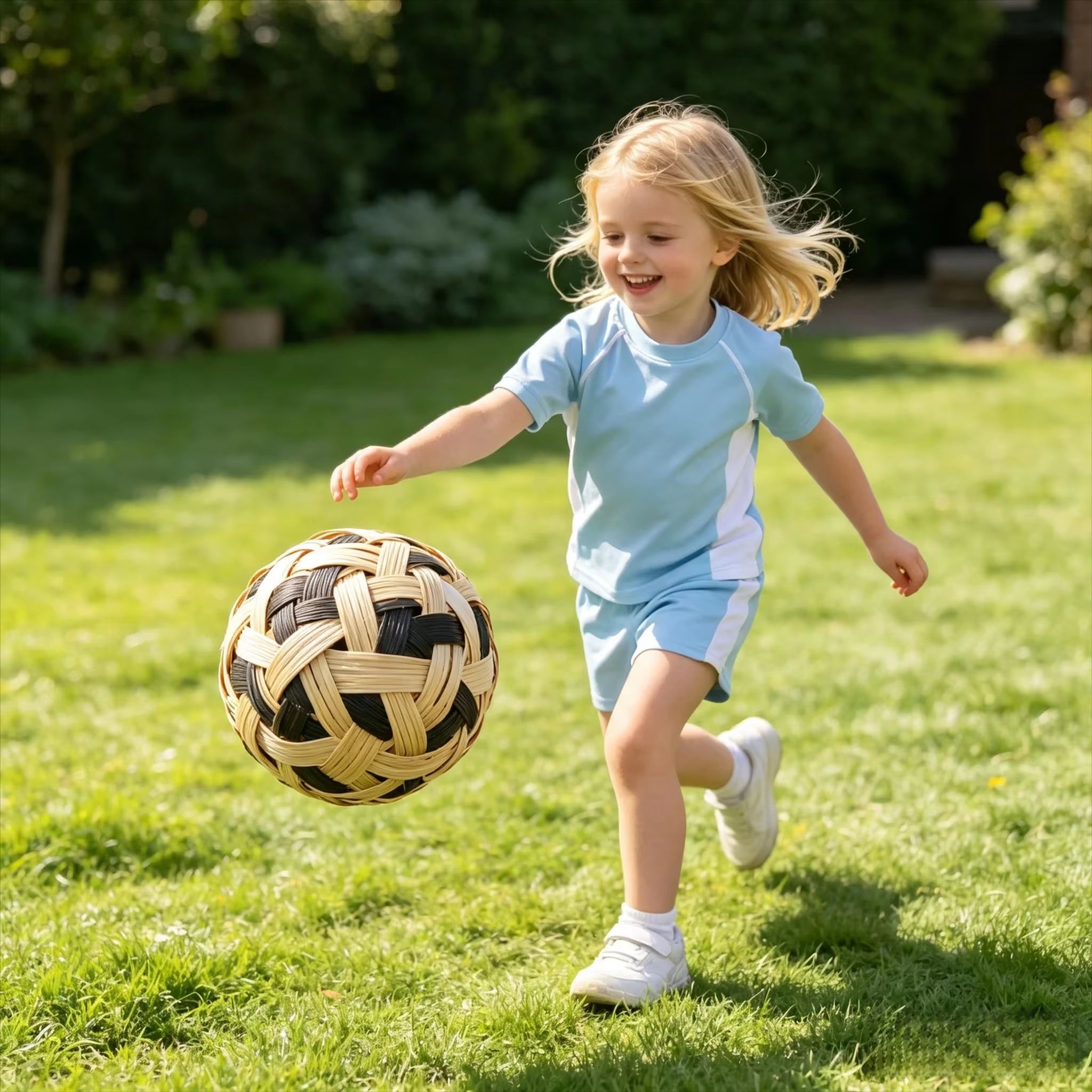 Bola de Sepak Takraw de Rattan - Play Kids Outdoor avaliação e preço
