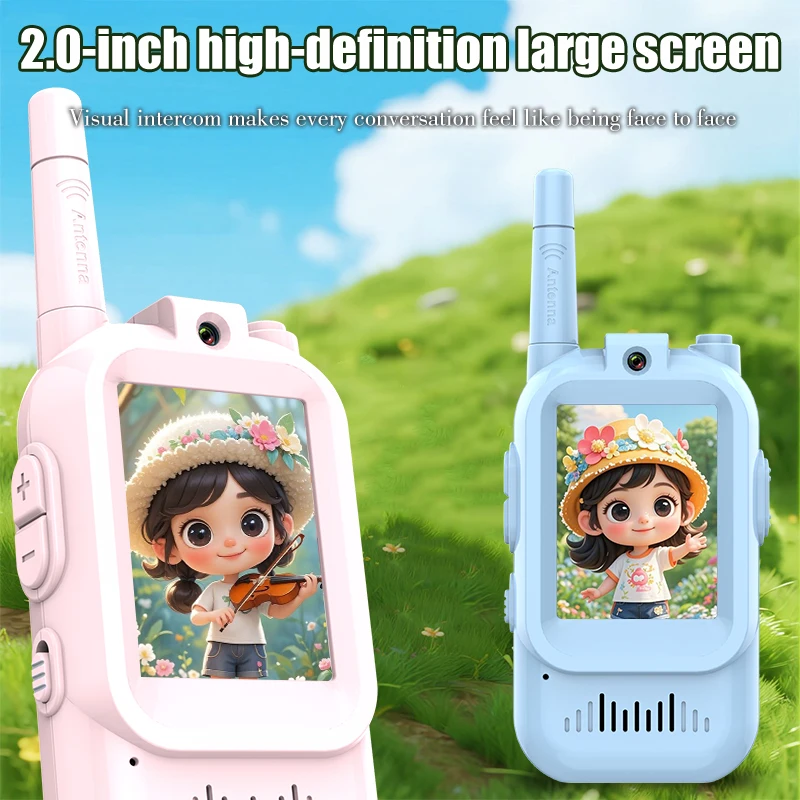 Walkie talkies de vídeo infant - Kids Outdoor Voices avaliação e preço