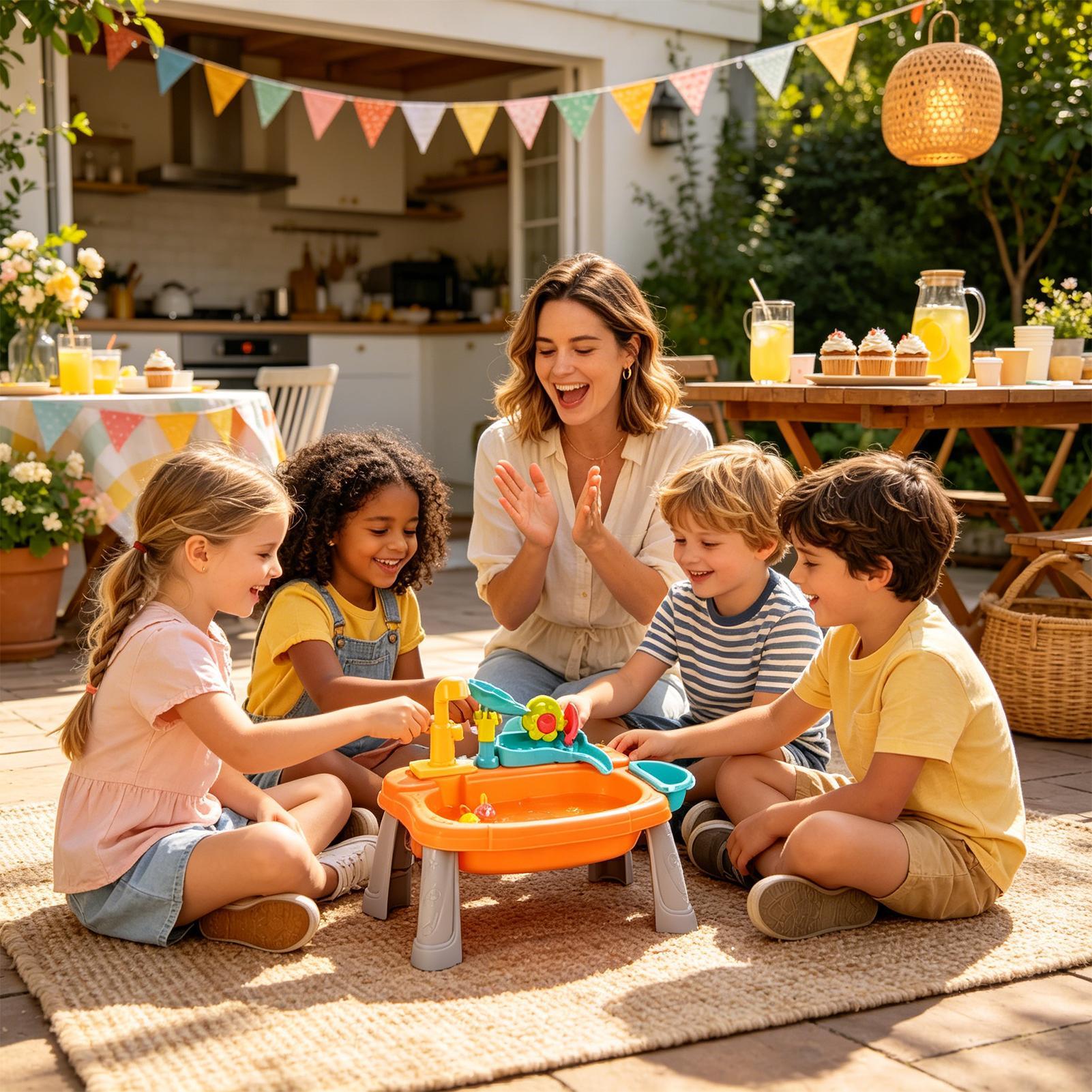 Brinquedo de Pia Automático a  - Kids Outdoor Sink avaliação e preço