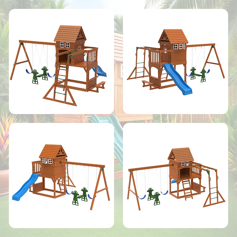 Equipamento de Diversão ao Ar  - Kids Outdoor Swing Set avaliação e preço