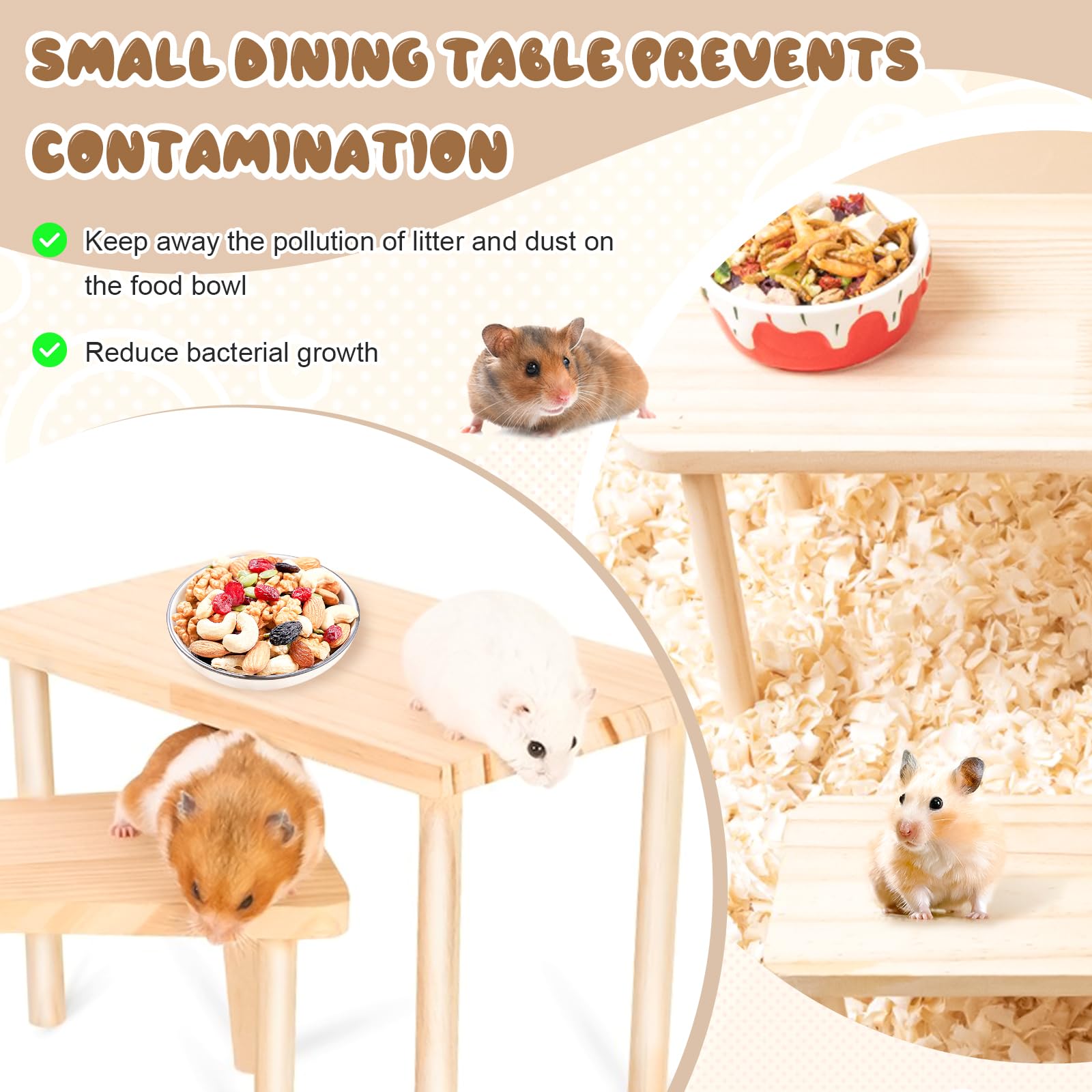 Mesa de jogo de hamster de mad - Kids Outdoor Wooden Table avaliação e preço