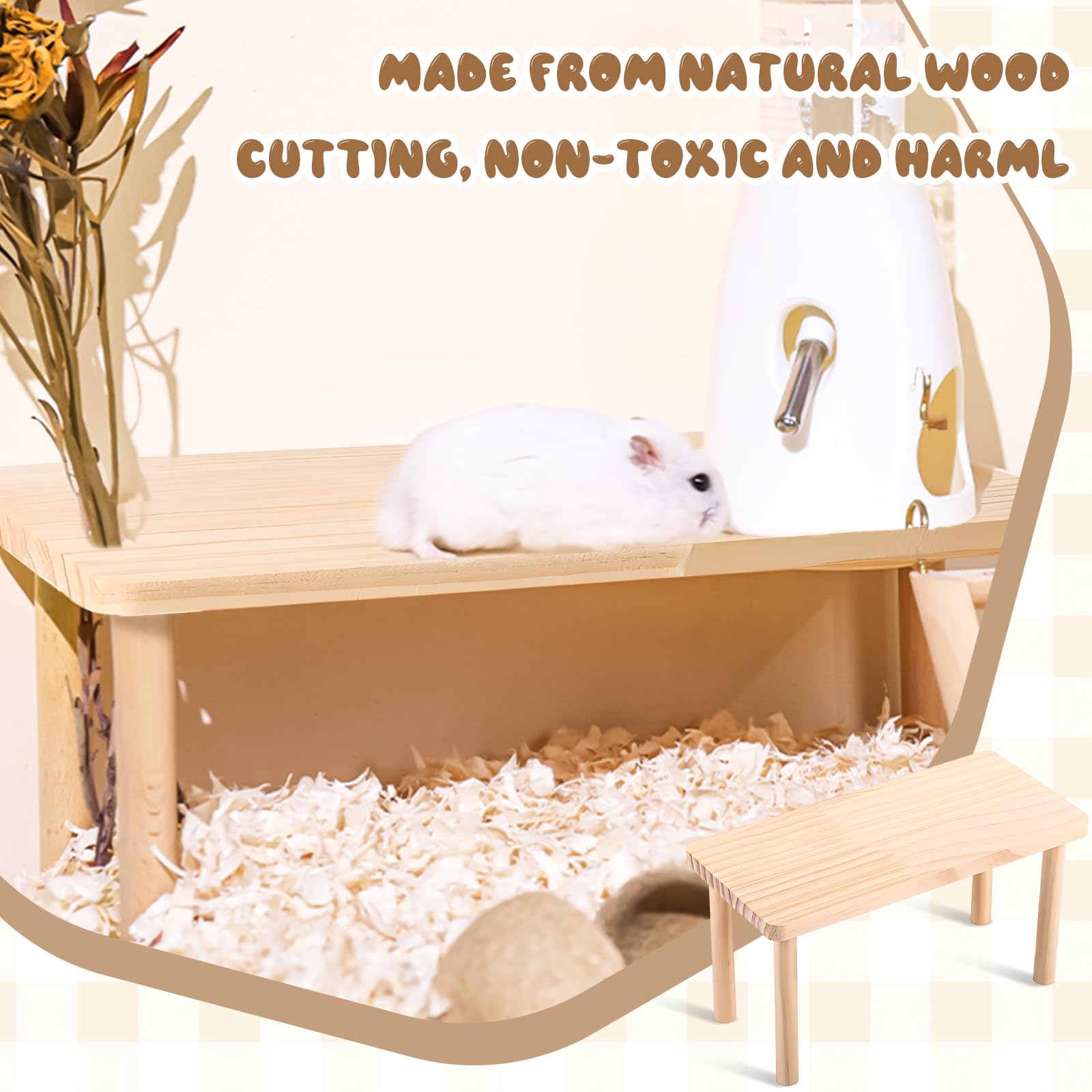 Mesa de jogo de hamster de mad - Kids Outdoor Wooden Table avaliação e preço