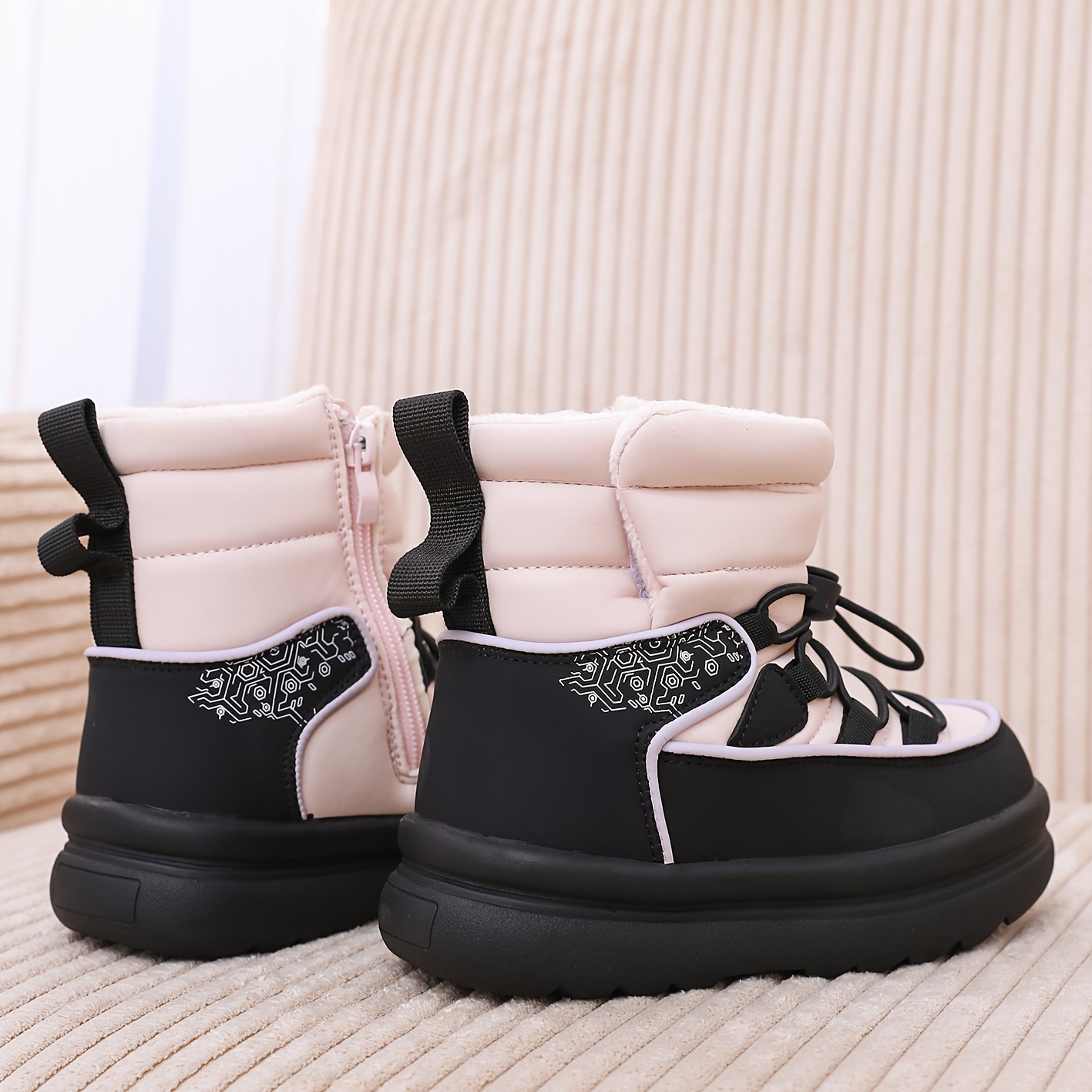 Botas de Neve Quentes para Cri - Kids Outdoor Zipline avaliação e preço