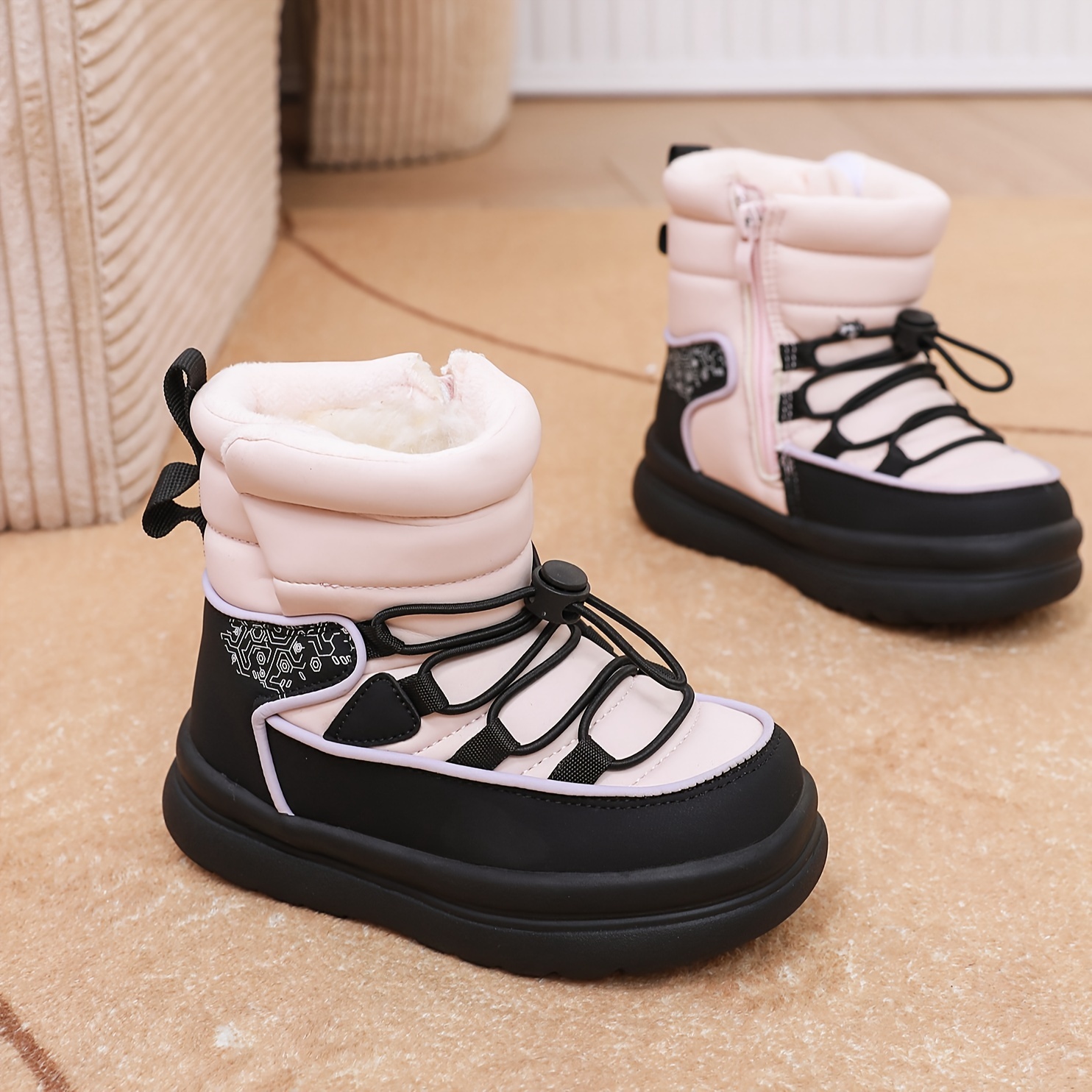Botas de Neve Quentes para Cri - Kids Outdoor Zipline avaliação e preço