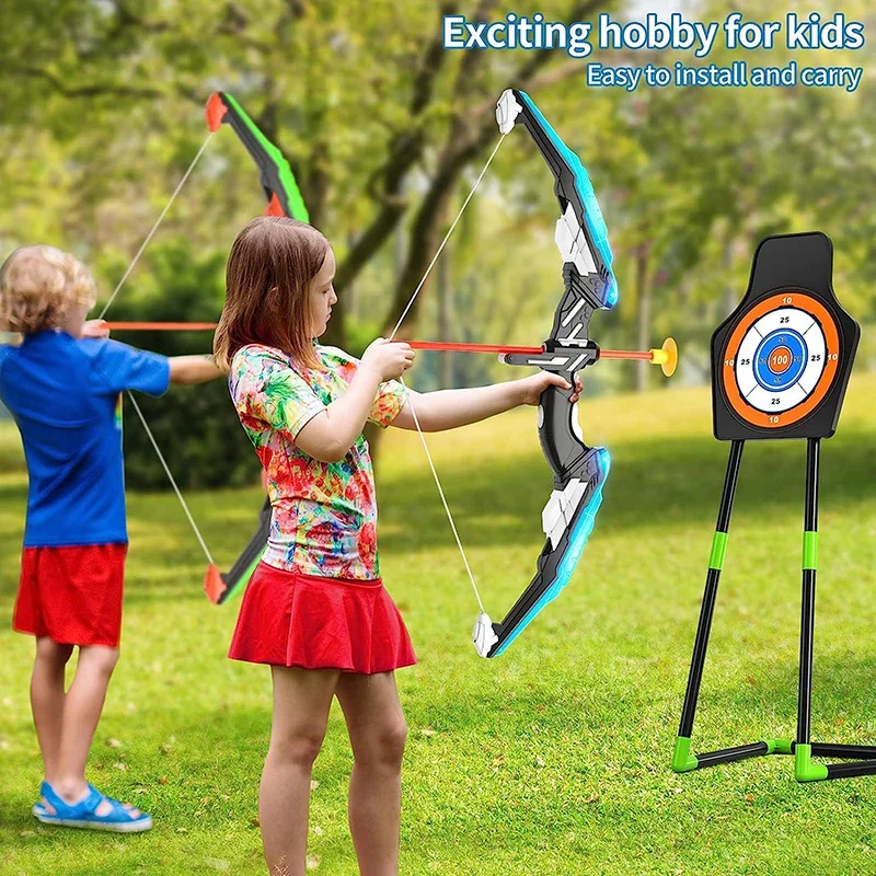 Arco e setas para crianças cri - Kids Outdoor Archery Set avaliação e preço