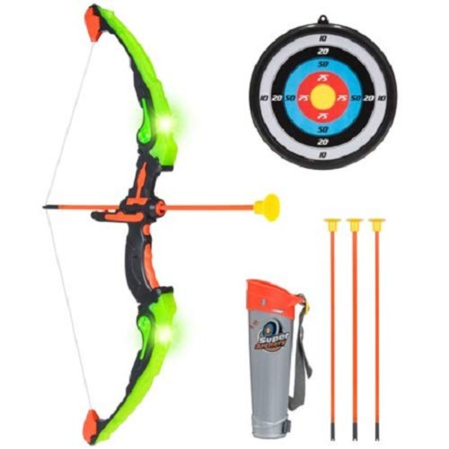 Crianças arco e flecha conjunt - Kids Outdoor Archery Set avaliação e preço