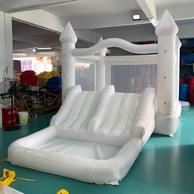Castelo inflável branco de 5,6 - Outdoor Kids In An Indoor World avaliação e preço