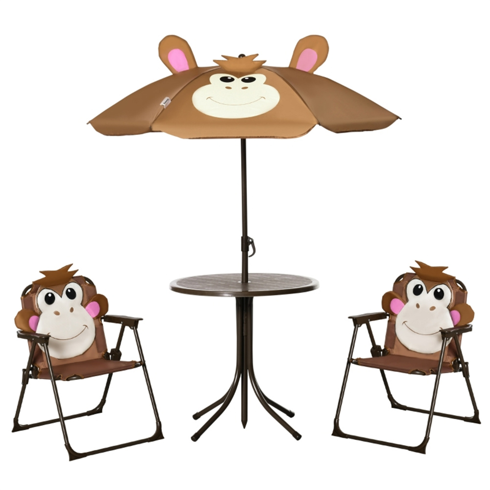 Conjunto de Mesa e Cadeiras pa - Kids Outdoor Umbrella Chair avaliação e preço