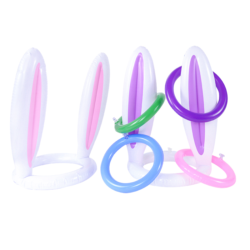 Jogo de festa de páscoa infláv - Kids Outdoor Easter Toys avaliação e preço
