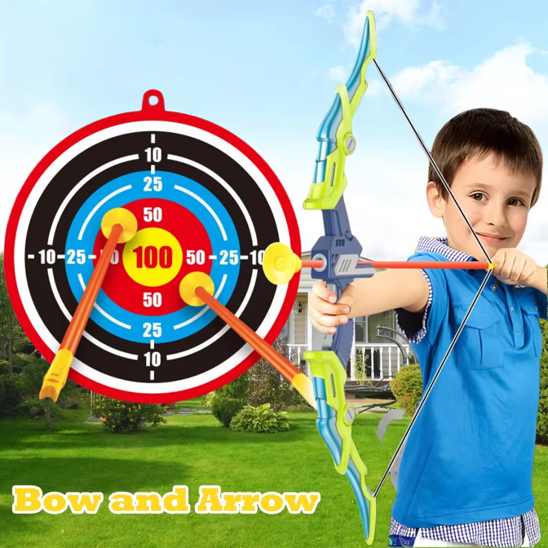 Conjunto de tiro com arco e fl - Kids Outdoor Archery Set avaliação e preço