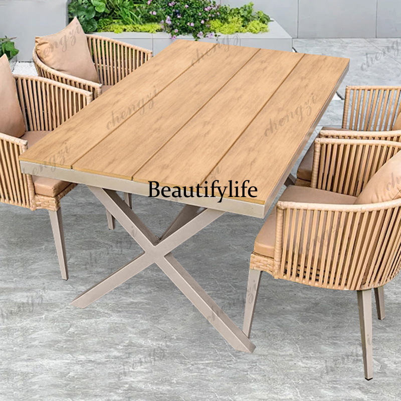 Conjunto de Mesa para Exterior - Kids Outdoor Wooden Table avaliação e preço