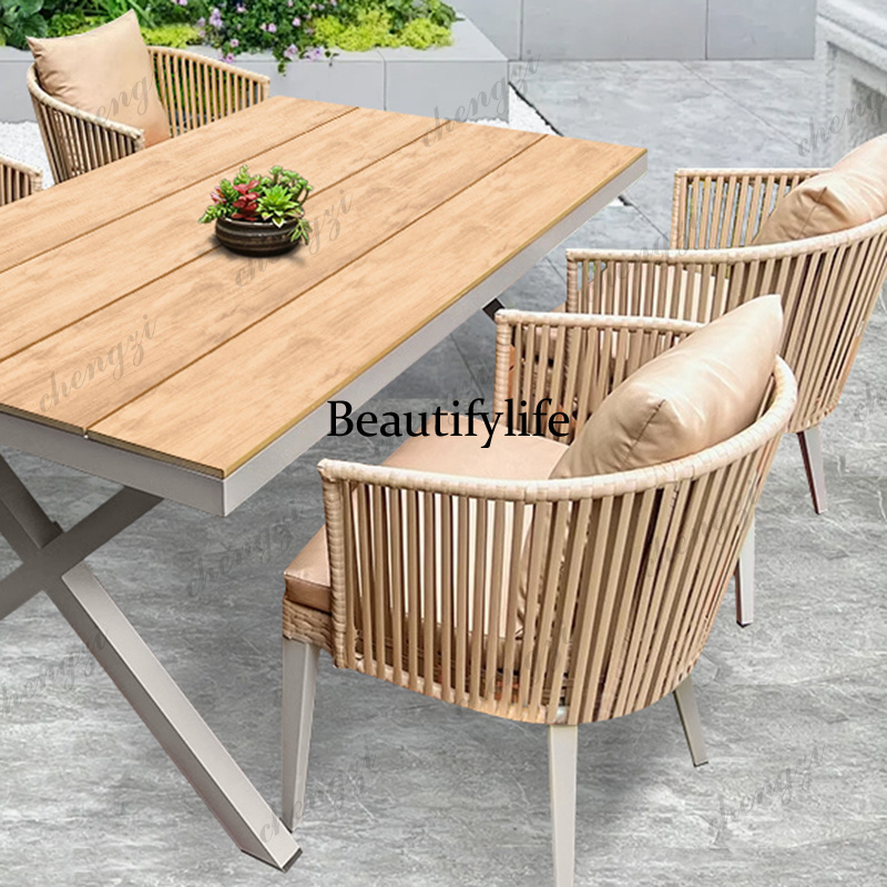 Conjunto de Mesa para Exterior - Kids Outdoor Wooden Table avaliação e preço
