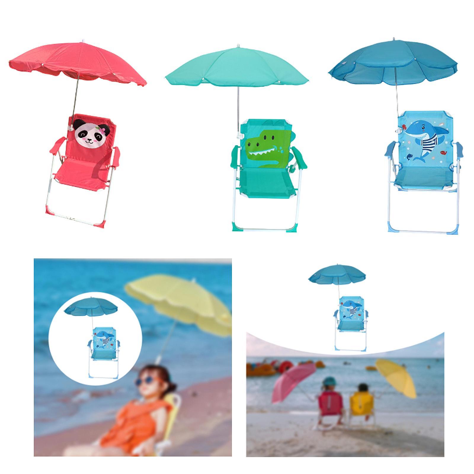 Cadeiras de Praia para Criança - Kids Outdoor Umbrella Chair avaliação e preço