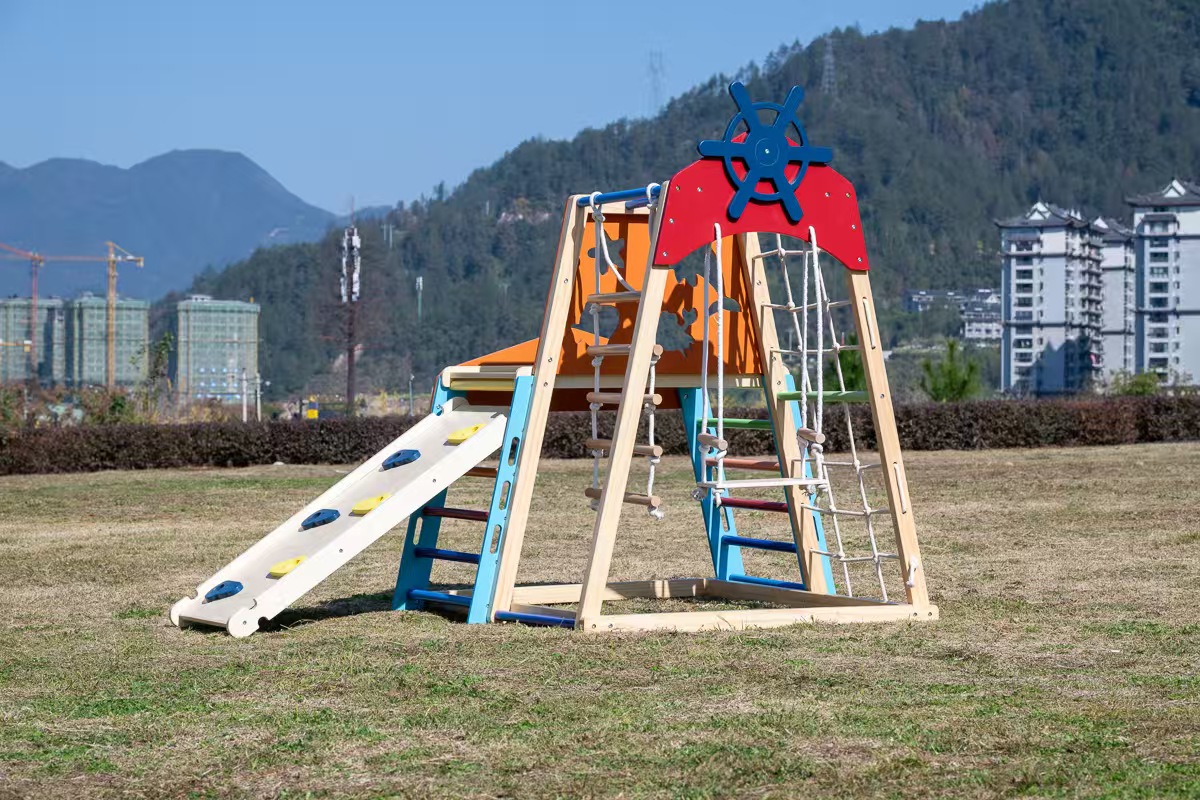 Grande Estrutura de Escalada e - Kids Outdoor Climbing Frame avaliação e preço