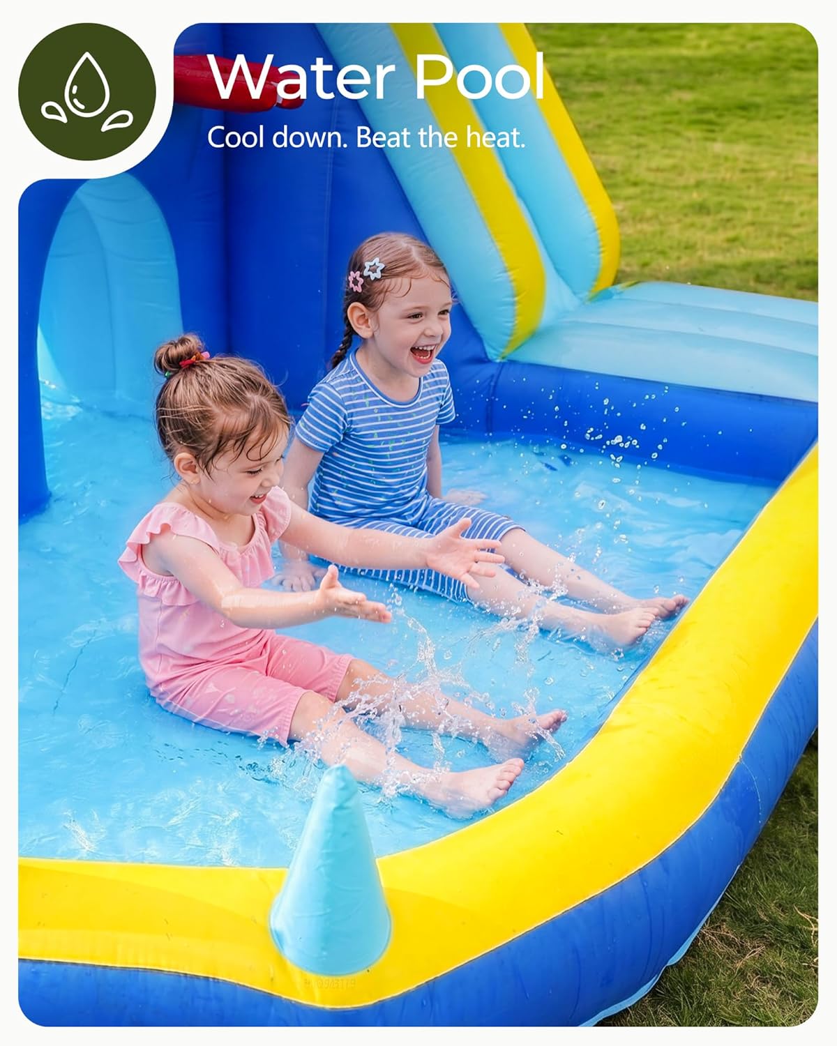 Escorregador Inflável para Cri - Kids Outdoor Bounce House avaliação e preço