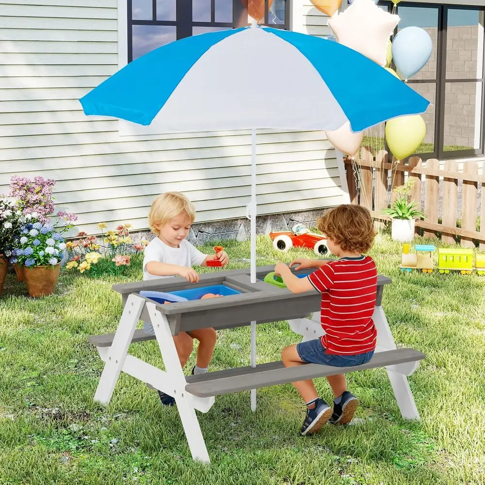 Mesa de Piquenique de Madeira  - Kids Outdoor Wooden Table avaliação e preço