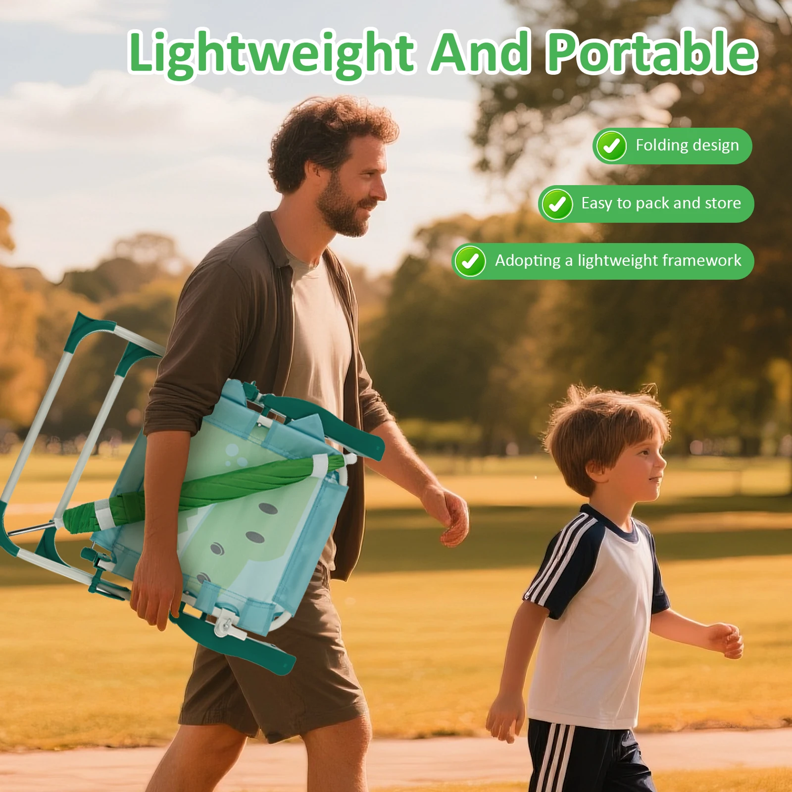 Crianças dobrável cadeira de p - Kids Outdoor Umbrella Chair avaliação e preço