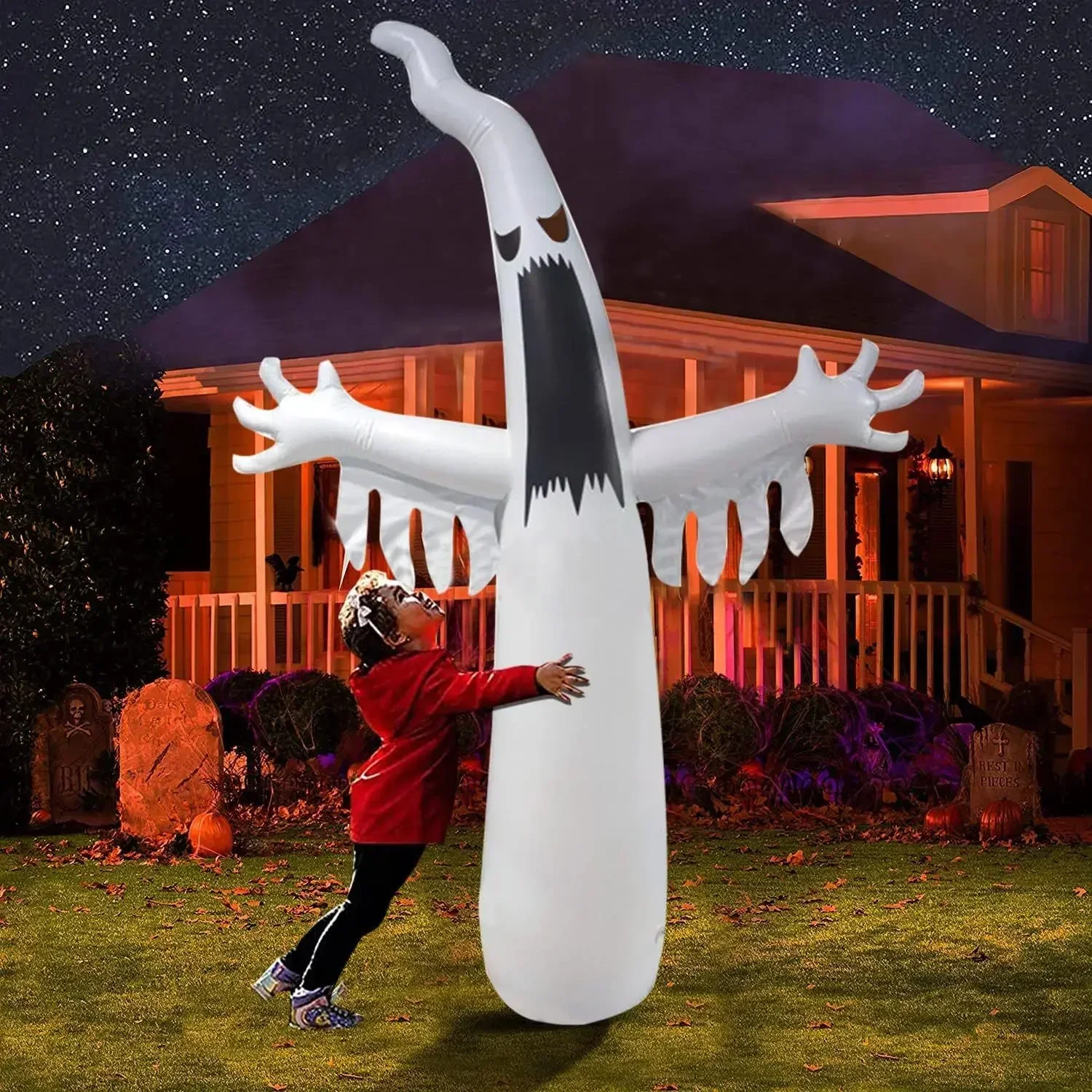 Halloween inflável assustador  - Kids Outdoor Easter Toys avaliação e preço