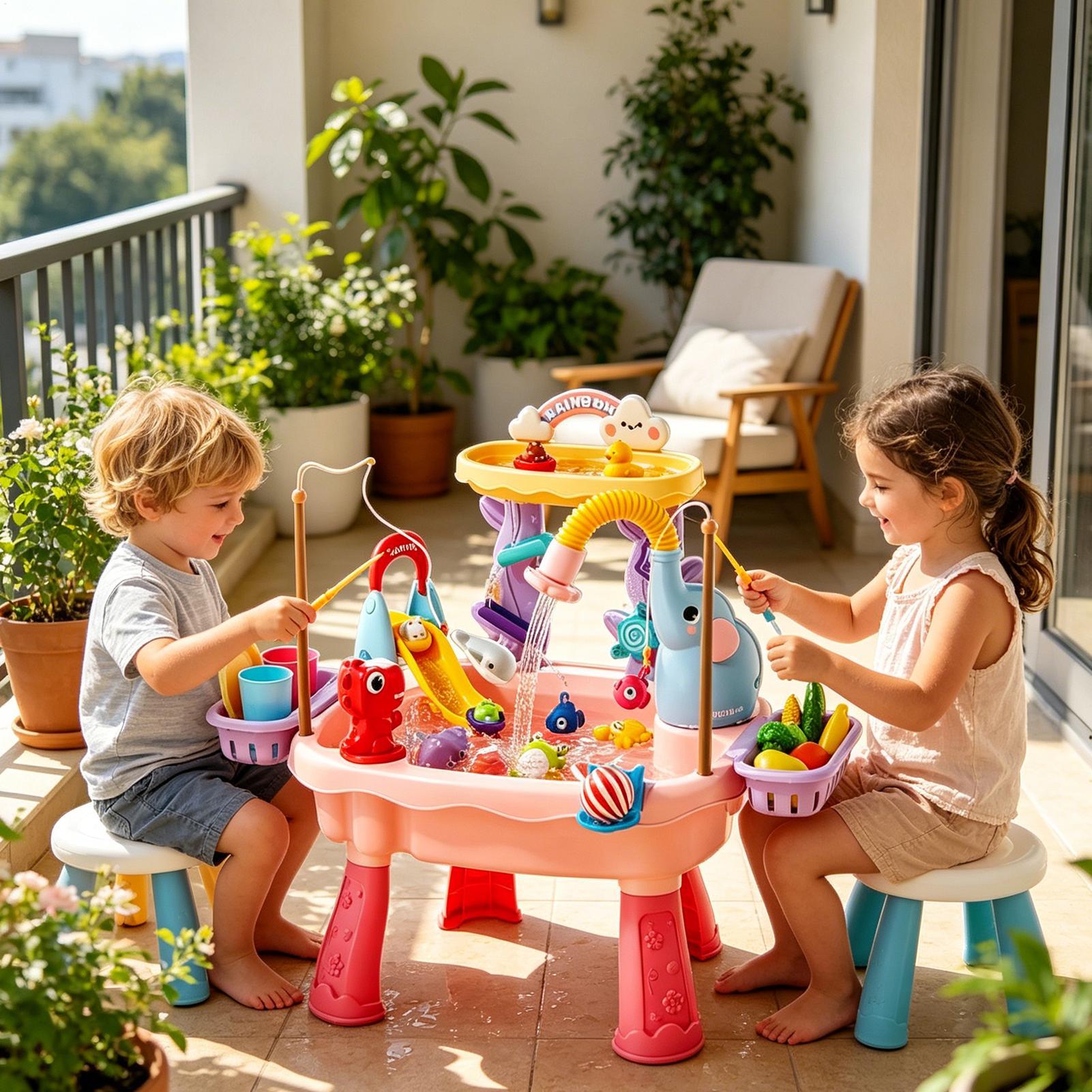 Mesa de Água para Crianças Apr - Kids Outdoor Sink avaliação e preço