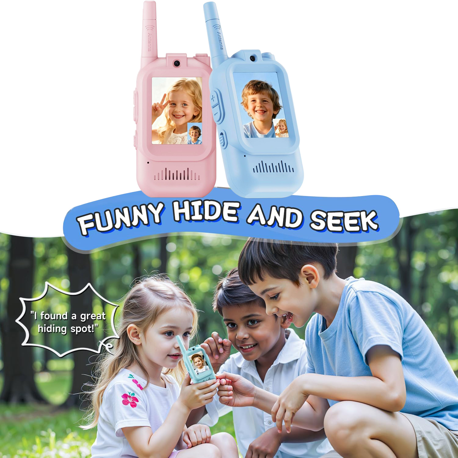 Kit com 2 Walkie-Talkies de Ví - Kids Outdoor Voices avaliação e preço