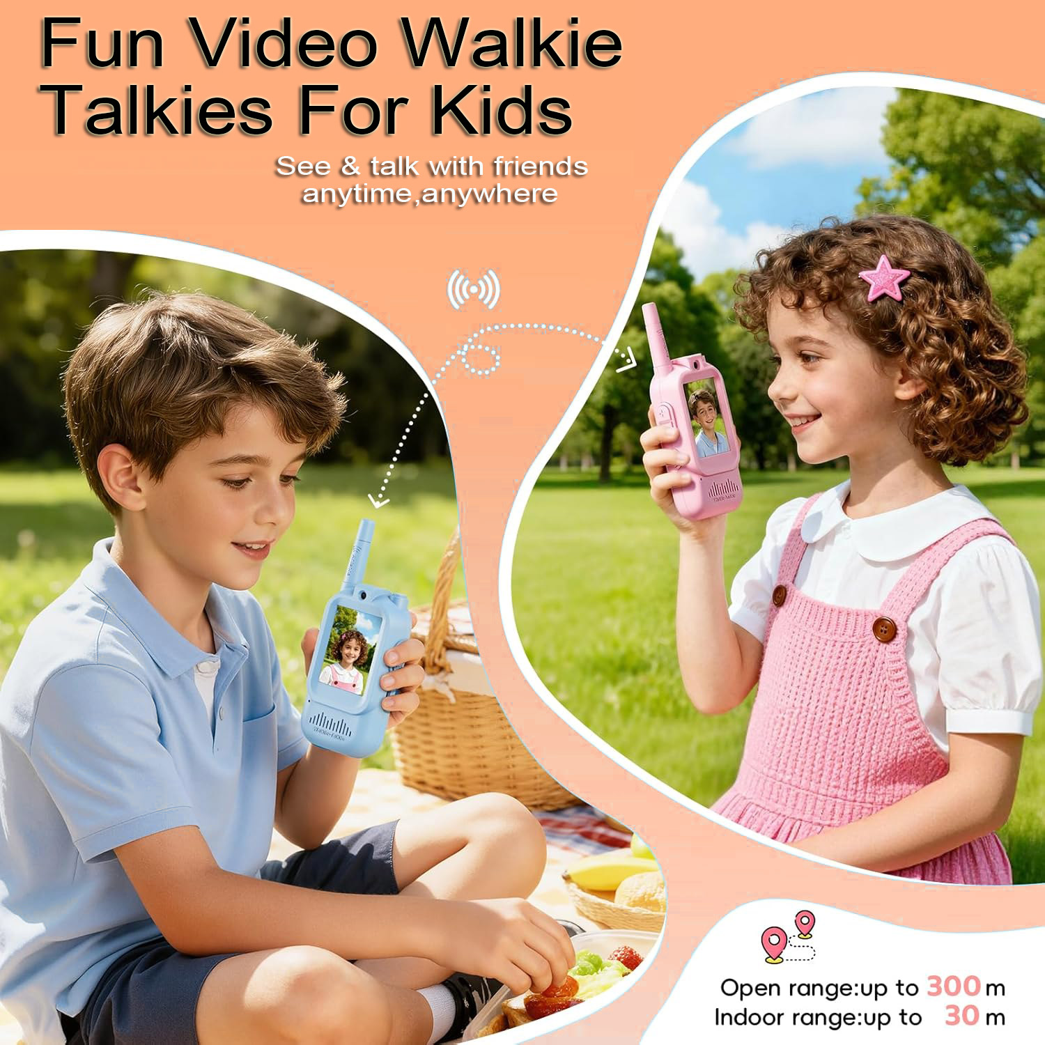 Kit com 2 Walkie-Talkies de Ví - Kids Outdoor Voices avaliação e preço