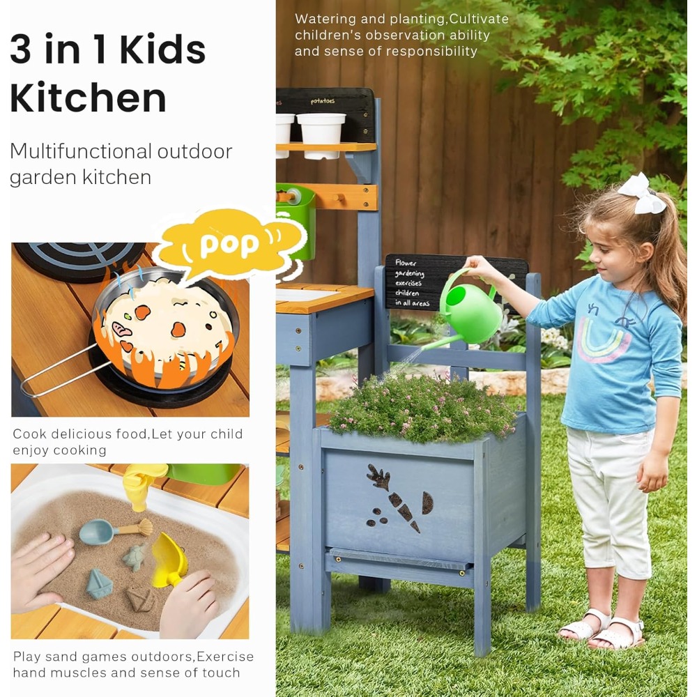 Cozinha de Lama para Crianças  - Kids Outdoor Sink avaliação e preço