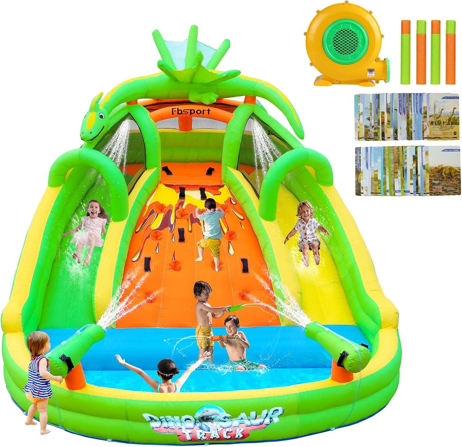 Castelo Inflável para Crianças - Kids Outdoor Bounce House avaliação e preço