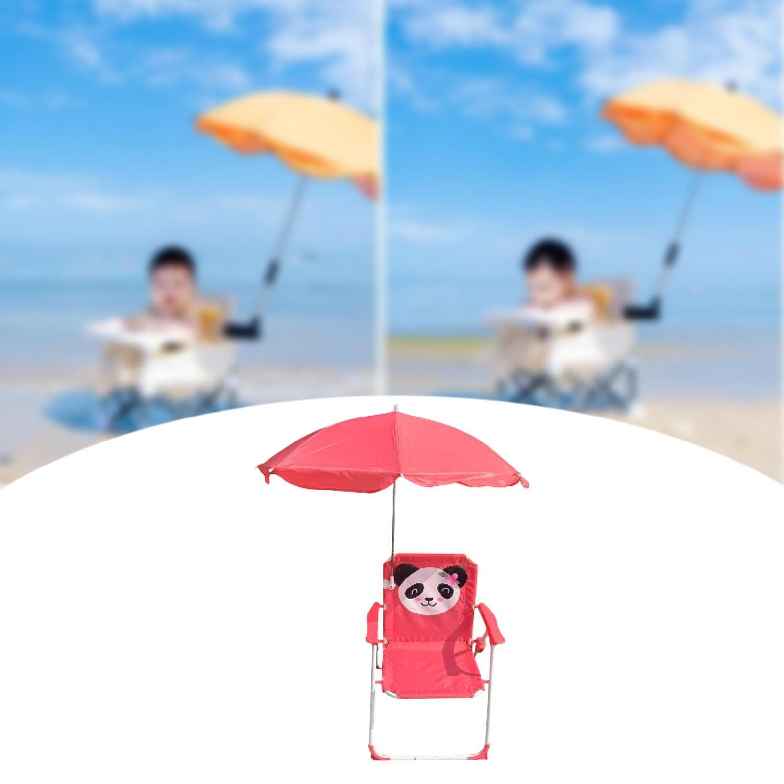Cadeira de Praia Infantil com  - Kids Outdoor Umbrella Chair avaliação e preço