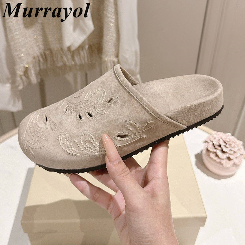 Mules Femininos de Camurça com - Kids Outdoor Outfit avaliação e preço