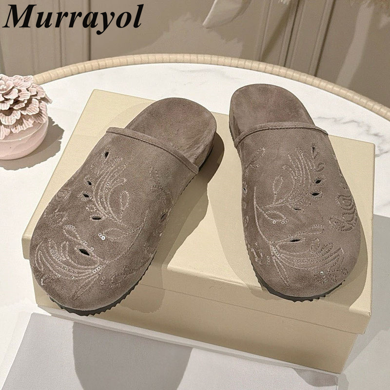 Mules Femininos de Camurça Bov - Kids Outdoor Outfit avaliação e preço